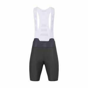 HOLOKOLO Cyklistické kalhoty krátké s laclem - NOVEL PRO - antracitová M obraz