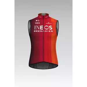 GOBIK Cyklistická vesta - PLUS 2.0 INEOS GRENADIERS 2025 - oranžová/červená L obraz