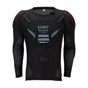 KENNY chránič na záda a hrudník - REFLEX KID - bordó/černá L obraz