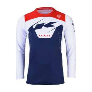 KENNY Cyklistický dres s dlouhým rukávem letní - ELITE KID 24 - modrá 2XS obraz