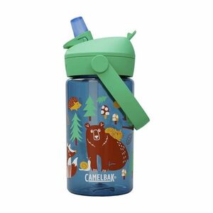 CAMELBAK Cyklistická láhev na vodu - THRIVE FLIP STRAW KIDS 0, 4l - zelená/modrá obraz