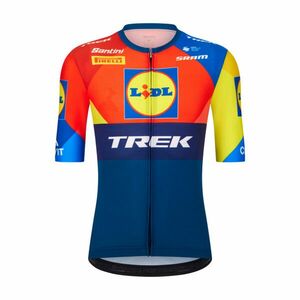 SANTINI Cyklistický dres s krátkým rukávem - LIDL TREK 2025 - vícebarevná XL obraz