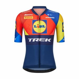 SANTINI Cyklistický dres s krátkým rukávem - LIDL TREK 2025 - vícebarevná 2XL obraz