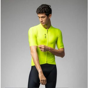 ALÉ Cyklistický dres s krátkým rukávem - PRAGMA COLOR BLOCK - žlutá 5XL obraz