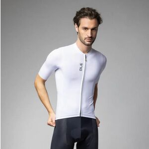 ALÉ Cyklistický dres s krátkým rukávem - PRAGMA COLOR BLOCK - bílá 3XL obraz