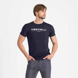 CASTELLI Cyklistické triko s krátkým rukávem - CASTELLI '76 - modrá 2XL obraz