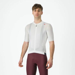 CASTELLI Cyklistický dres s krátkým rukávem - ESPRESSO - bílá obraz