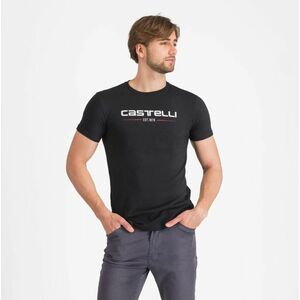 CASTELLI Cyklistické triko s krátkým rukávem - CASTELLI '76 - černá L obraz