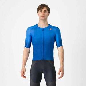 CASTELLI Cyklistický dres s krátkým rukávem - UPF - modrá 2XL obraz