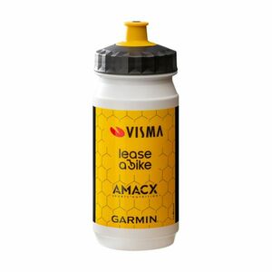 TACX Cyklistická láhev na vodu - VISMA-LEASE A BIKE 2025 - žlutá/černá obraz