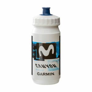 TACX Cyklistická láhev na vodu - MOVISTAR 2025 - bílá/černá obraz