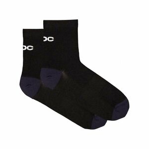 POC Cyklistické ponožky klasické - CADENCE ROAD AIR SOCKS - černá 37-39 obraz