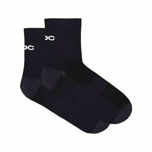 POC Cyklistické ponožky kotníkové - CADENCE ROAD SHORT SOCKS - černá 37-39 obraz
