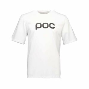 POC Cyklistické triko s krátkým rukávem - TEE - bílá XL obraz