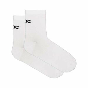 POC Cyklistické ponožky klasické - CADENCE ROAD AIR SOCKS - bílá 43-45 obraz