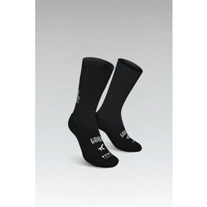 GOBIK Cyklistické ponožky klasické - VORTEX DUSK 2.0 - černá L obraz