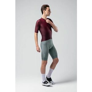 GOBIK Cyklistický dres s krátkým rukávem - ATTITUDE 2.0 - bordó M obraz