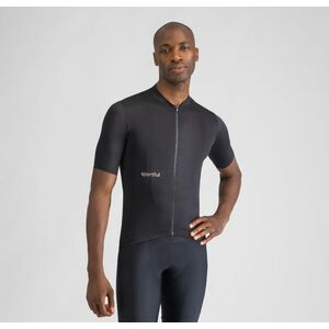 SPORTFUL Cyklistický dres s krátkým rukávem - CLASSIC - černá M obraz