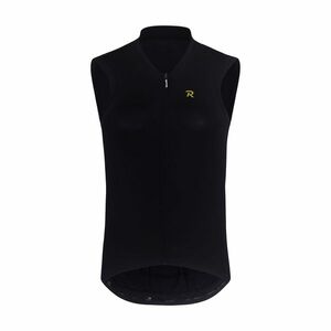 RIVANELLE Cyklistický dres bez rukávů - PURE - černá L obraz