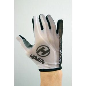 HAVEN Cyklistické rukavice dlouhoprsté - SOLAR LONG - bílá M obraz