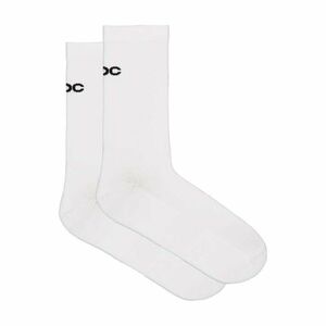 POC Cyklistické ponožky klasické - MOTION MTB LONG SOCKS - bílá M obraz