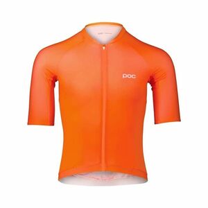 POC Cyklistický dres s krátkým rukávem - PRISTINE - oranžová XL obraz