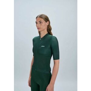 POC Cyklistický dres s krátkým rukávem - PRISTINE - zelená L obraz