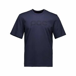 POC Cyklistické triko s krátkým rukávem - TEE - modrá XS obraz