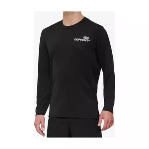 100% SPEEDLAB Cyklistický dres s dlouhým rukávem letní - AIRMATIC LONG SLEEVE - černá L obraz
