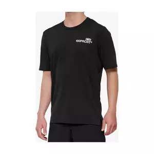 100% SPEEDLAB Cyklistický dres s krátkým rukávem - AIRMATIC SHORT SLEEVE - černá L obraz