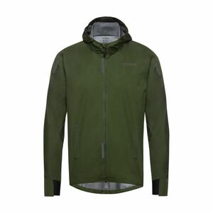 GORE Cyklistická větruodolná bunda - CONCURVE GORE-TEX - zelená L obraz