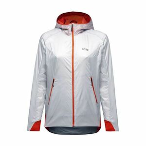 GORE Cyklistická větruodolná bunda - R5 GTX INFINIUM™ WMN - bílá/oranžová 34 obraz