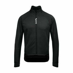 GORE Cyklistická větruodolná bunda - C5 GTX I THERMO - černá L obraz