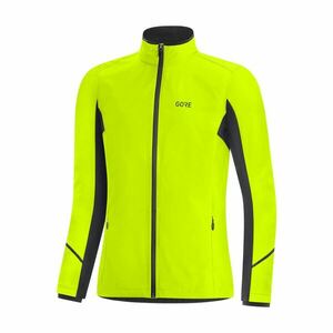 GORE Cyklistická větruodolná bunda - R3 PARTIAL GTX - žlutá M obraz