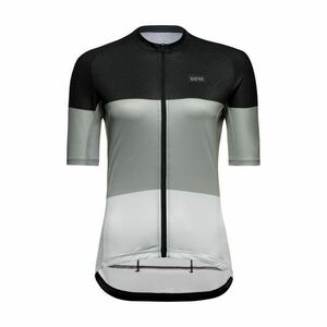 GORE Cyklistický dres s krátkým rukávem - SPIRIT STRIPES - černá/šedá XS obraz