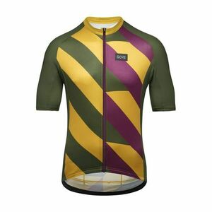GORE Cyklistický dres s krátkým rukávem - SIGNAL - zelená/žlutá XL obraz