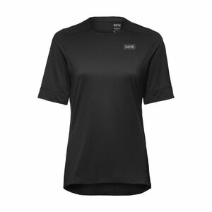GORE Cyklistický dres s krátkým rukávem - TRAILKPR WMN - černá 36 obraz