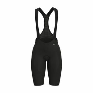 ALÉ Cyklistické kalhoty krátké s laclem - SPRINTER R-EV1 - černá S obraz