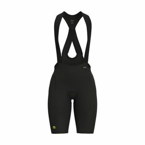 ALÉ Cyklistické kalhoty krátké s laclem - VOLTAGE R-EV1 - černá S obraz