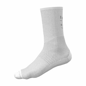 ALÉ Cyklistické ponožky klasické - SAUVAGE - bílá 36-39 obraz