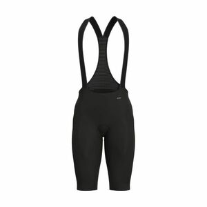 ALÉ Cyklistické kalhoty krátké s laclem - SPRINTER R-EV1 - černá M obraz