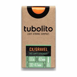 TUBOLITO duše - CX/GRAVEL 700x32/50C - SV60 - oranžová obraz