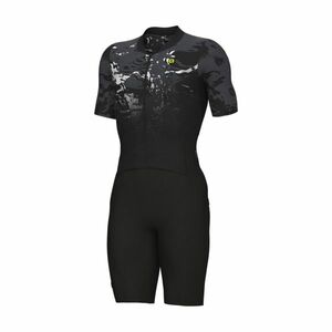 ALÉ Cyklistická kombinéza - R-EV1 HIVE 2.0 - šedá/bílá/černá XL obraz