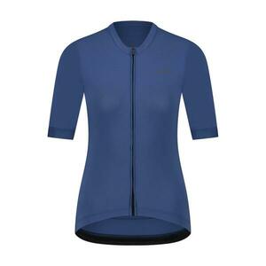 SHIMANO Cyklistický dres s krátkým rukávem - FUTURO - modrá L obraz