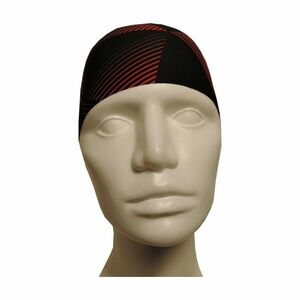 HAVEN Cyklistická čelenka - CRAZY - černá/zelená UNI obraz