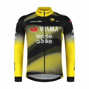 RAPIDGEAR Cyklistický dres s dlouhým rukávem letní - VISMA TDF25 REPLICA JERSEY - žlutá/černá XL obraz