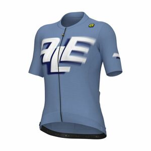 ALÉ Cyklistický dres s krátkým rukávem - SAUVAGE PR-E - modrá/bílá L obraz