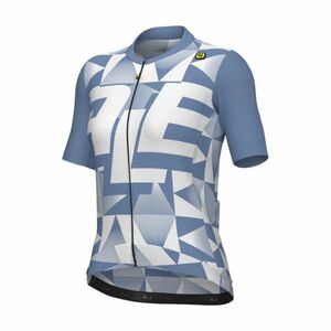 ALÉ Cyklistický dres s krátkým rukávem - MULTIVERSO PR-E - modrá/bílá XS obraz
