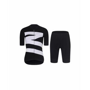 RIVANELLE Cyklistický krátký dres a krátké kalhoty - MISSVELOAIRE - bílá/černá obraz