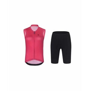RIVANELLE Cyklistický krátký dres a krátké kalhoty - PURE - růžová/černá obraz